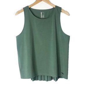 Mondetta Women's Sleeveless Pleated Back Tank S